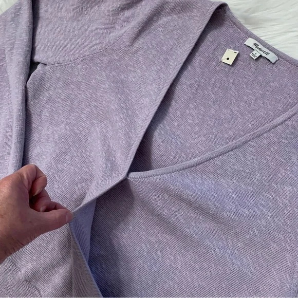 Madewell Lavender Sweater - Picture 5 of 16